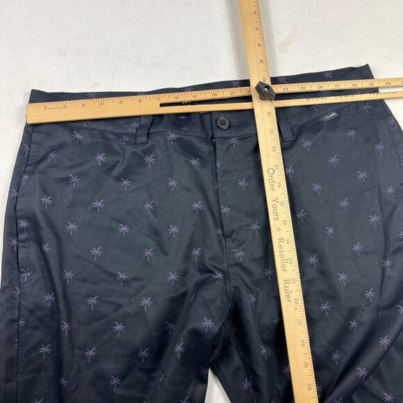 Travis Mathew Mens Palm Tree Print Performance Shorts Size 38 Golf Resort Surf - Picture 6 of 9